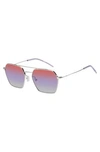 Hugo Boss Double-bridge Sunglasses With Multicolored Lenses Women's Eyewear In Assorted-pre-pack