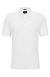 Hugo Boss Passenger Polo Top In White