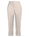 Seventy Sergio Tegon Woman Pants Cream Size 12 Cotton, Elastane In White