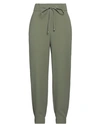 Divedivine Woman Pants Military Green Size 10 Polyester