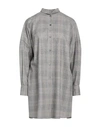 Aspesi Woman Shirt Light Grey Size Xs Virgin Wool, Acrylic, Polyamide, Cashmere