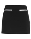 Vicolo Woman Mini Skirt Black Size Onesize Viscose, Polyester