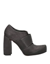 Ixos Woman Ankle Boots Steel Grey Size 11 Soft Leather In Grey