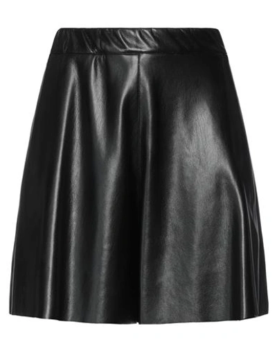 Jucca Woman Shorts & Bermuda Shorts Black Size 6 Polyester, Polyurethane