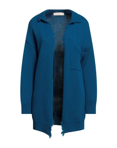 Jucca Woman Cardigan Blue Size S Virgin Wool