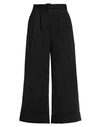 Sfizio Woman Pants Black Size 6 Polyester, Elastane