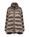 Parajumpers Woman Down Jacket Cocoa Size Xl Polyester, Polyamide In Beige