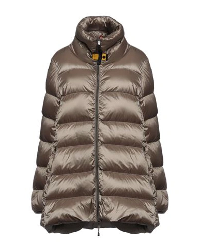 Parajumpers Woman Down Jacket Cocoa Size Xl Polyester, Polyamide In Brown