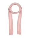 Twinset Woman Scarf Blush Size - Cotton In Pink