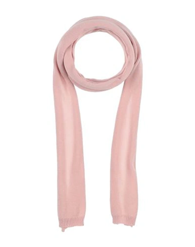 Twinset Woman Scarf Blush Size - Cotton In Pink