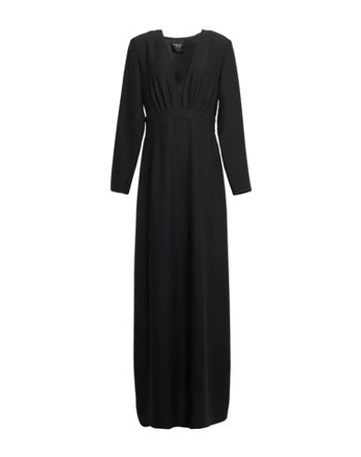 Mem.js Mem. Js Woman Long Dress Black Size 6 Polyester