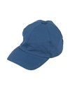 Fedeli Man Hat Blue Size M Cotton