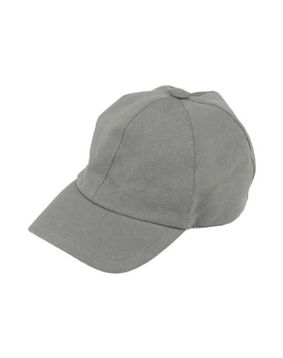 Fedeli Man Hat Lead Size Xl Cotton In Grey