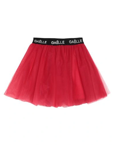 Gaelle Paris Gaëlle Paris Woman Mini Skirt Red Size 8 Polyamide