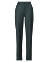 Pt Torino Woman Pants Dark Green Size 4 Virgin Wool, Elastane