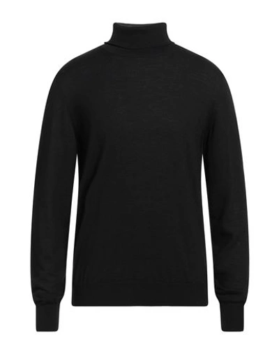 VNECK VNECK MAN TURTLENECK BLACK SIZE 42 VIRGIN WOOL, POLYACRYLIC