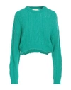 Aniye By Woman Sweater Green Size Xs Polyamide, Alpaca Wool, Wool