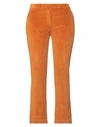 Pt Torino Woman Pants Rust Size 8 Cotton, Lyocell, Elastane In Red