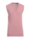 Daniele Alessandrini Homme Man Sweater Pink Size 40 Wool, Polyamide, Viscose, Cashmere