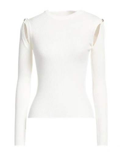 Vicolo Woman Sweater Ivory Size Onesize Viscose, Polyester In White