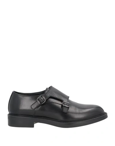 Doucal's Woman Loafers Black Size 11 Soft Leather