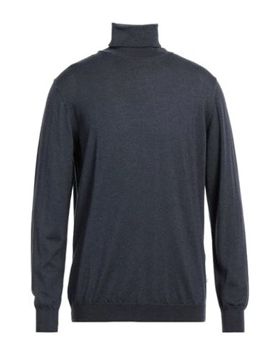 LIU •JO MAN LIU •JO MAN MAN TURTLENECK SLATE BLUE SIZE XXL VIRGIN WOOL