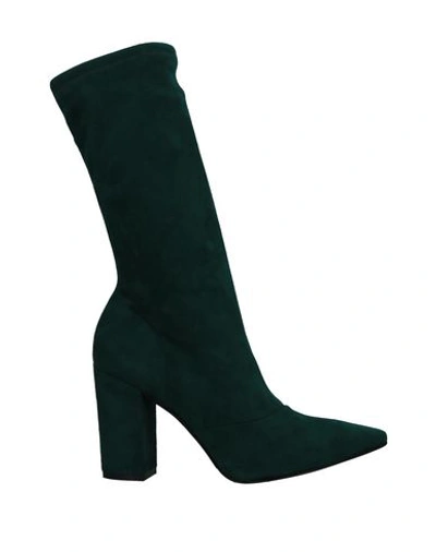 Stephen Good  London Stephen Good London Woman Ankle Boots Emerald Green Size 11 Textile Fibers
