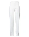 Chiara Boni La Petite Robe Woman Pants White Size 12 Polyamide, Elastane