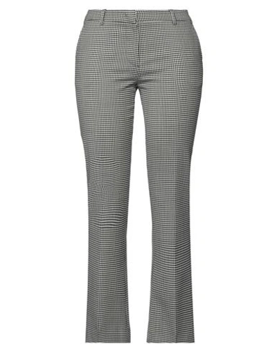 Pt Torino Woman Pants Ivory Size 12 Virgin Wool, Elastane In White