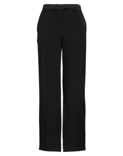 Simona Corsellini Woman Pants Black Size 8 Acetate, Viscose, Elastane