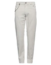 Siviglia Man Pants Light Grey Size 36 Cotton, Elastane, Polyester
