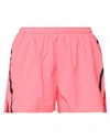 Puma Woman Shorts & Bermuda Shorts Fuchsia Size L Polyester In Pink
