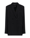 Pinko Woman Suit Jacket Black Size 10 Viscose