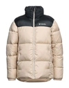 Columbia M Puffect Ii Jacket Man Down Jacket Sand Size S Polyester In Beige