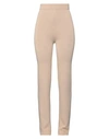 Vicolo Woman Pants Sand Size Onesize Viscose, Nylon In Beige
