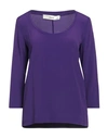 Suoli Crepè Blouse In Purple