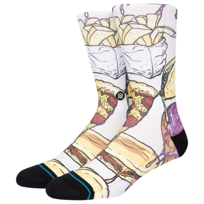 Stance Need Crew Sock In Multi/white