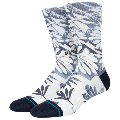 Stance Waikaloa Crew Sock In White/navy