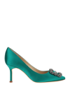 Manolo Blahnik Hangisi Pumps In Bgrn