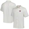 TOMMY BAHAMA TOMMY BAHAMA WHITE NEW YORK METS SPORT TROPIC ISLES CAMP BUTTON-UP SHIRT