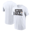 Nike White Pittsburgh Steelers Local Essential T-shirt