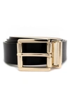 Kate Spade New York Reversible Belt In Black