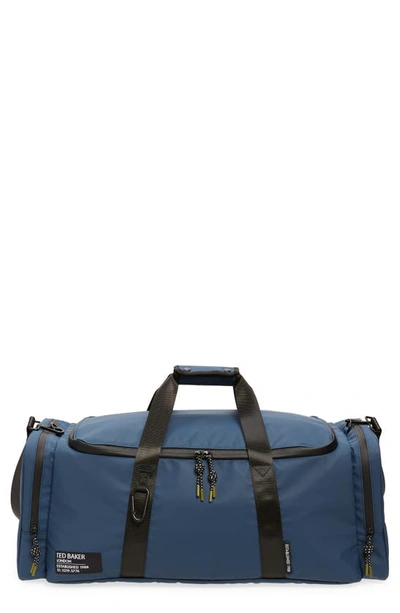 Ted Baker Hyke Duffle Bag In Navy