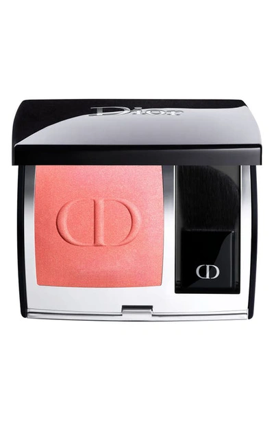 Dior Rouge Powder Blush In 365 New World - An Orangey Pink