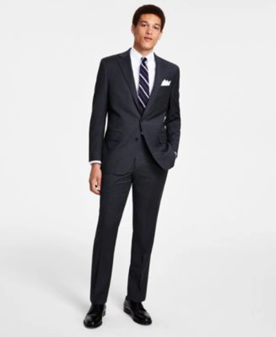 Brooks Brothers B By  Mens Classic Fit Stretch Suit Separates In Grey Pinstripe