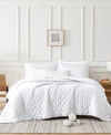 Southshore Fine Linens Luxurious 100 Viscose Quilt Set Collection In Steel Gray