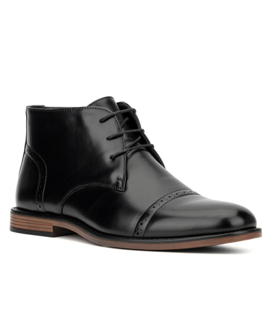 New York And Company Men's Kevin Ankle Boots In Black