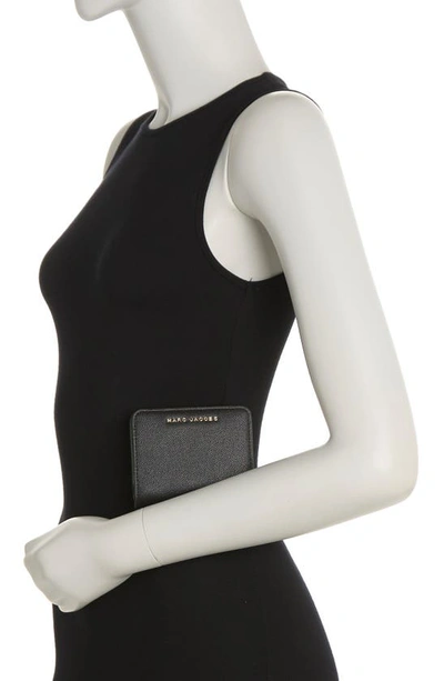 Marc Jacobs Mini Grind Bi-fold Wallet In Black