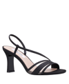 Nina Women's Abbi Asymmetrical Evening Sandals In Black