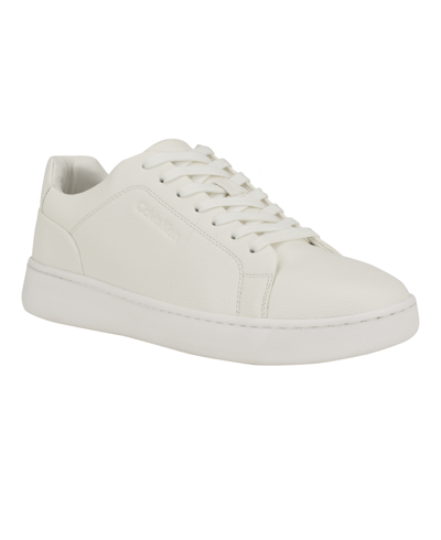 Calvin Klein Embossed-logo Sneakers In Multi